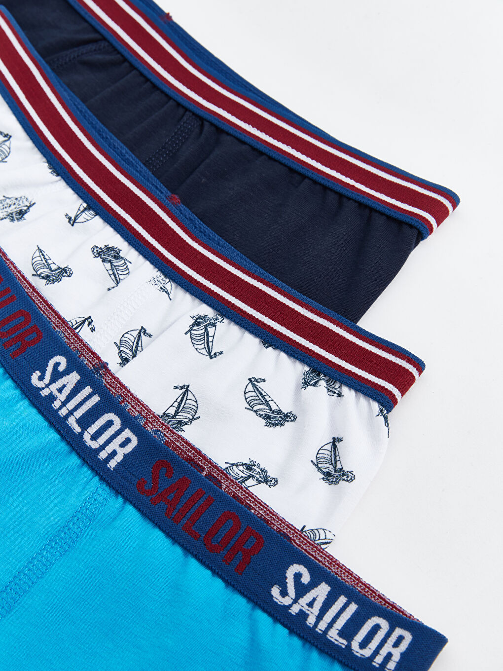 Karışık Baskılı Erkek Çocuk Boxer 3'lü-2