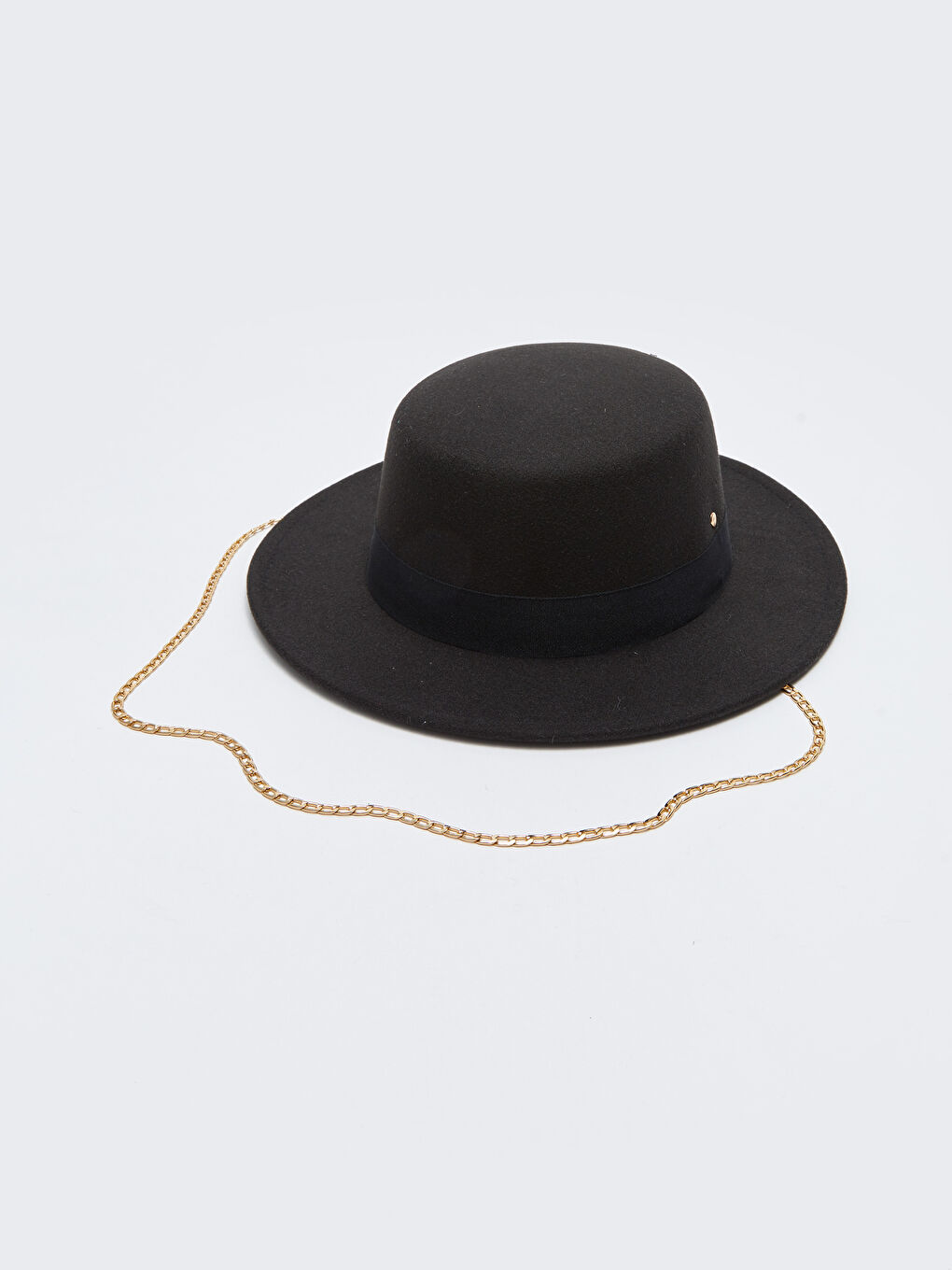 LCW ACCESSORIES Zincir Detaylı Kaşe Kadın Fötr Şapka -W2BP37Z8-HEG