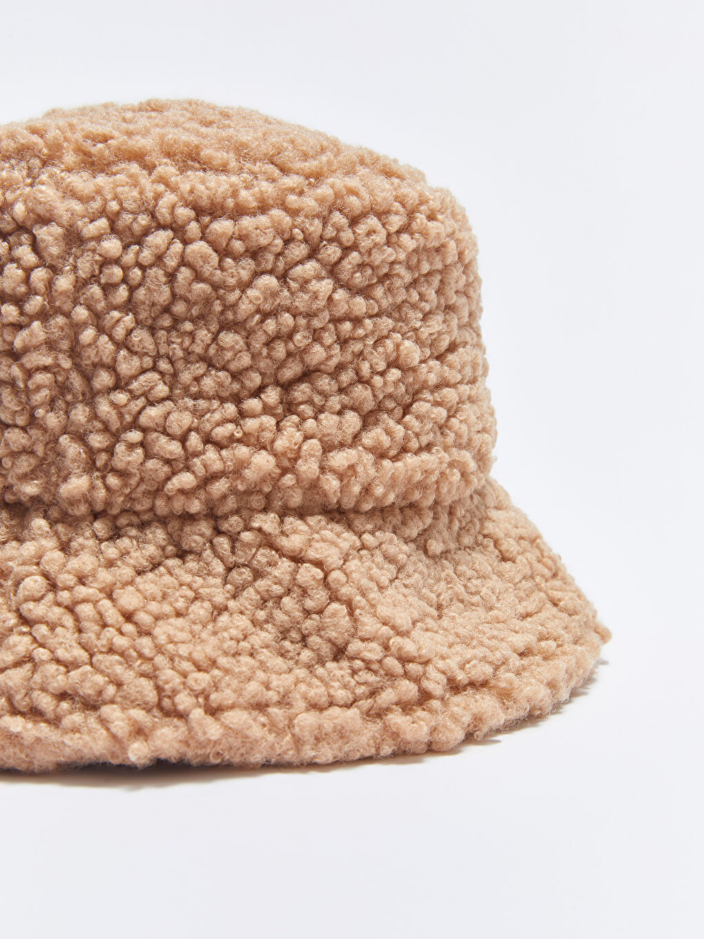 LCW ACCESSORIES Kürklü Kadın Bucket Şapka -W2BP43Z8-CR8