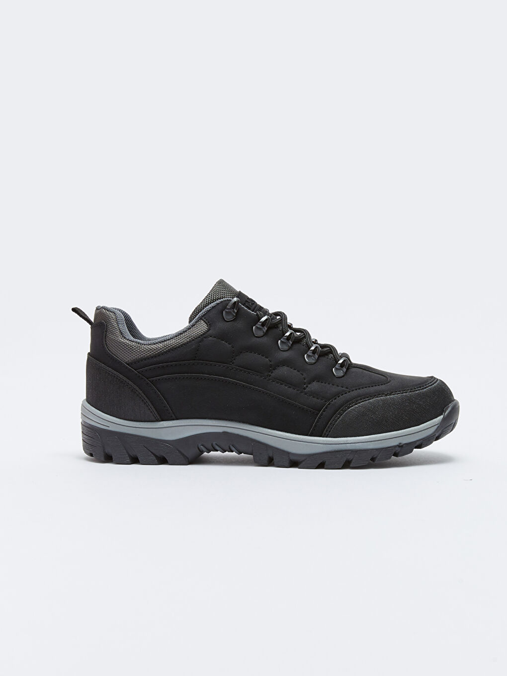 Siyah Bağcıklı Erkek Trekking Ayakkabı-1