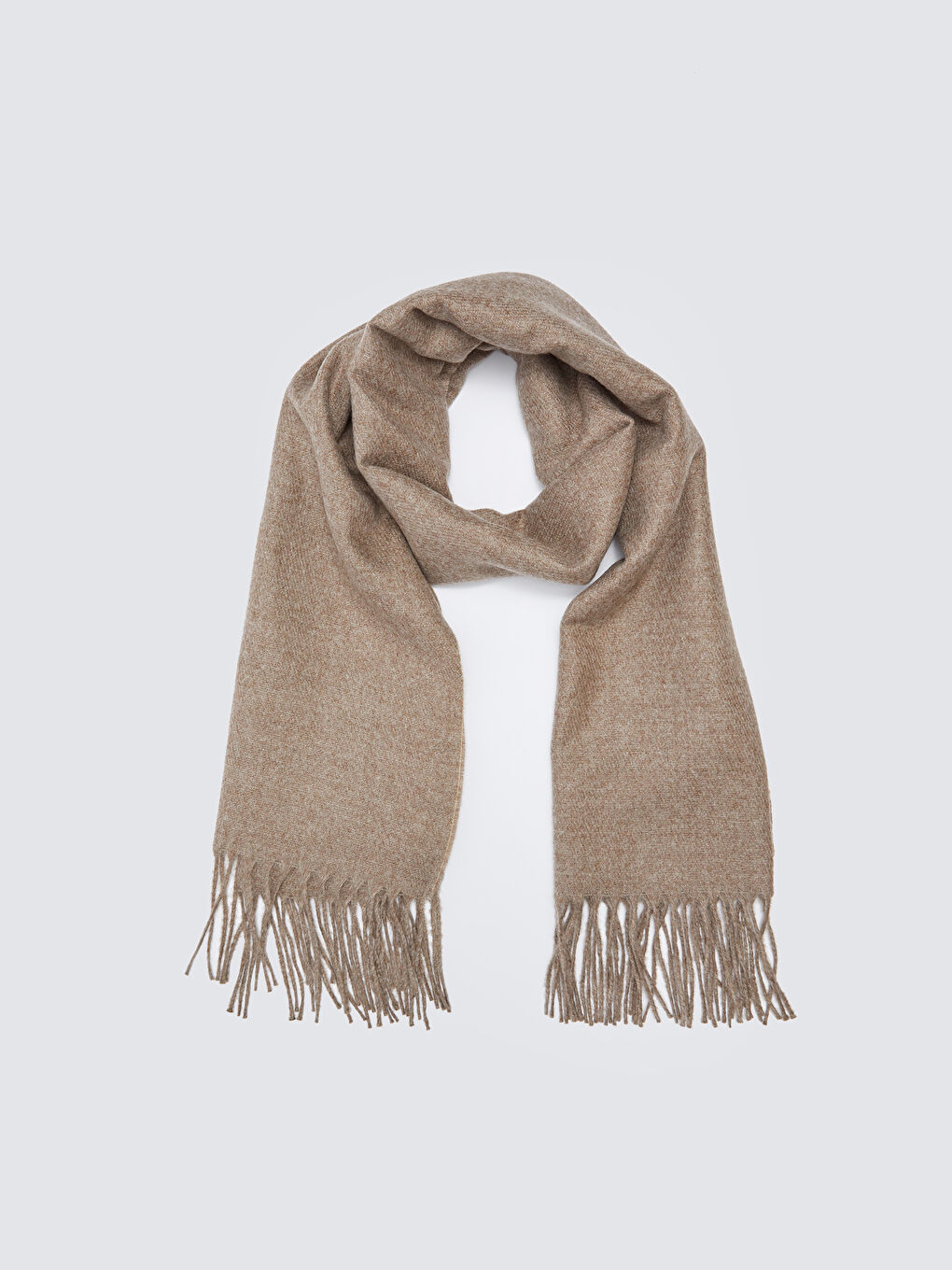 LCW ACCESSORIES Plain Tasseled Women's Scarf -W2BP83Z8-L8Q