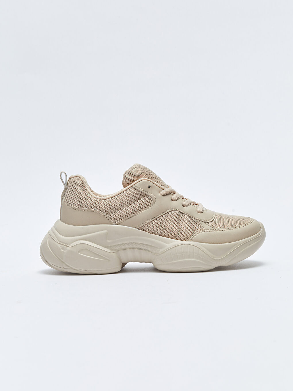 Schnür-Sneaker für Damen mit dicker Sohle-1