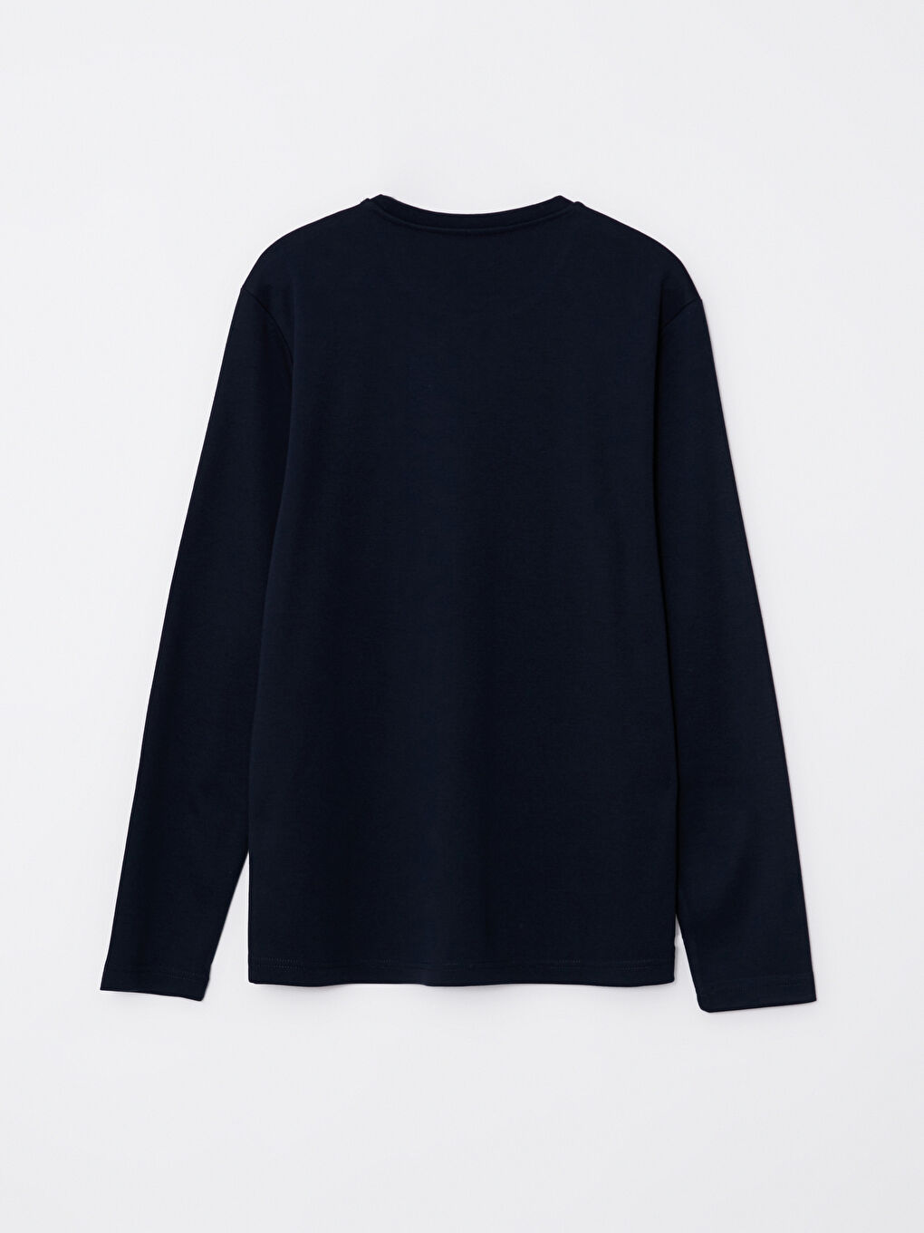 Crew Neck Long Sleeve Men's T-Shirt-6