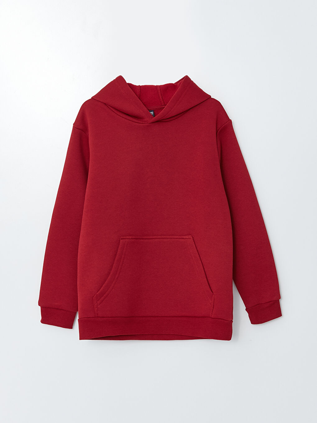 Hooded Basic Long Sleeve Boy Sweatshirt-4