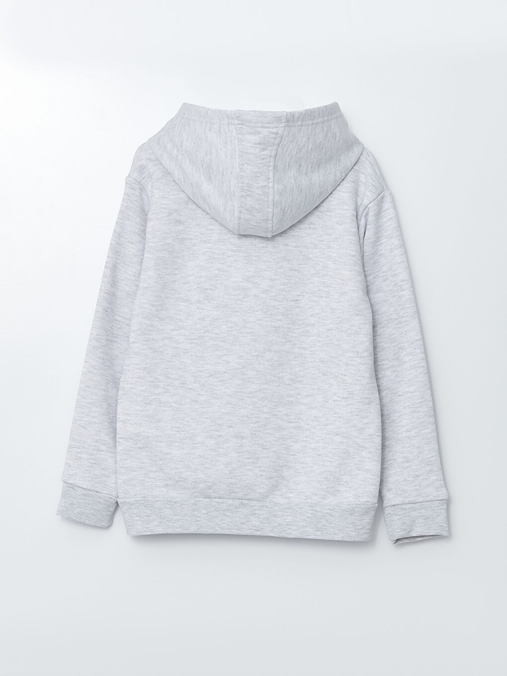 Hooded Basic Long Sleeve Boy Sweatshirt -W2BR96Z4-LAK