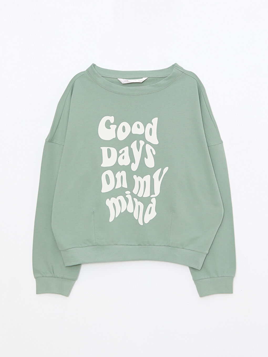 طقم بيجامة كم طويل ياقة دائرية مطبوع قطن للسيدات-11