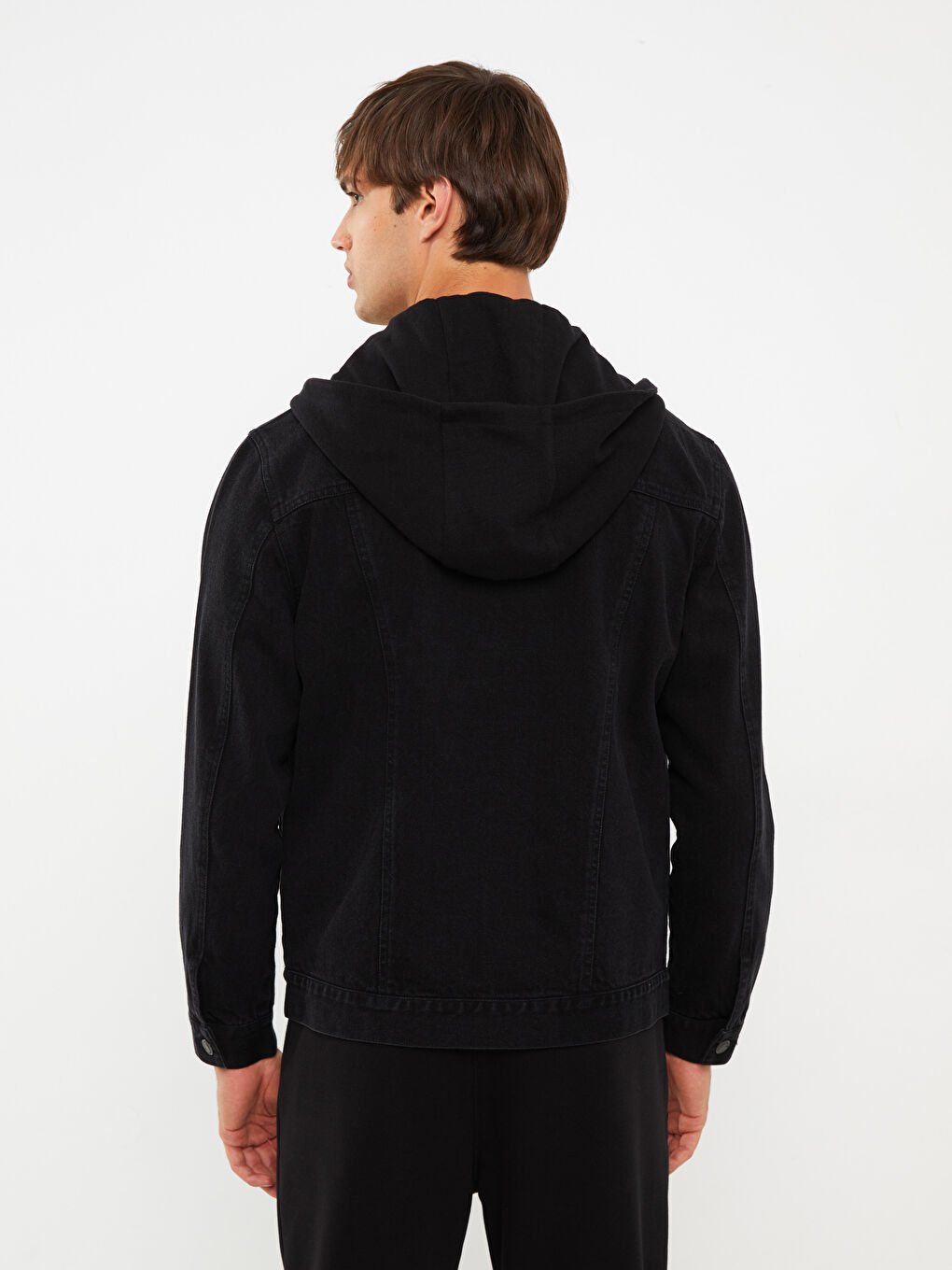 جاكيت جينز رجالي بقصة عادية-4