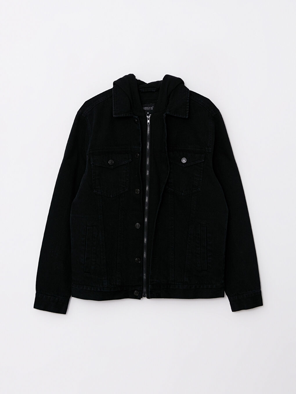 جاكيت جينز رجالي بقصة عادية-5