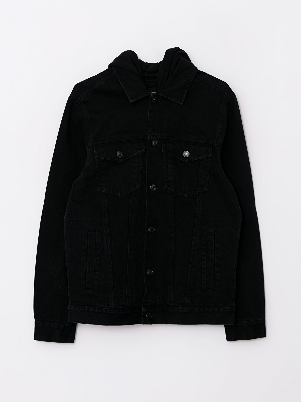 جاكيت جينز رجالي بقصة عادية-6