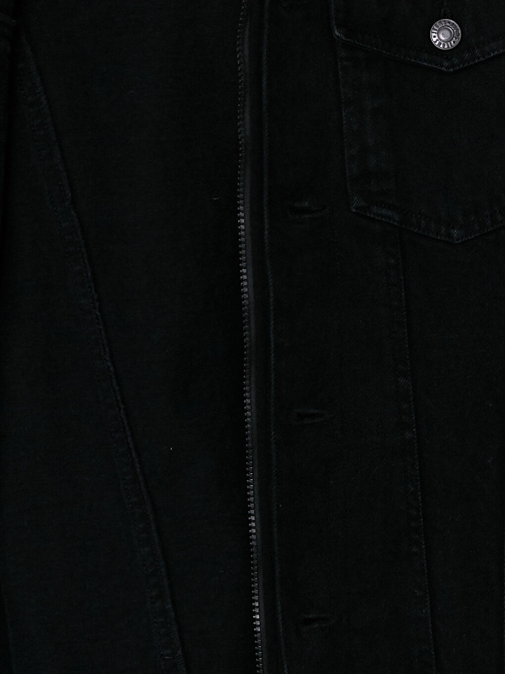 جاكيت جينز رجالي بقصة عادية-7