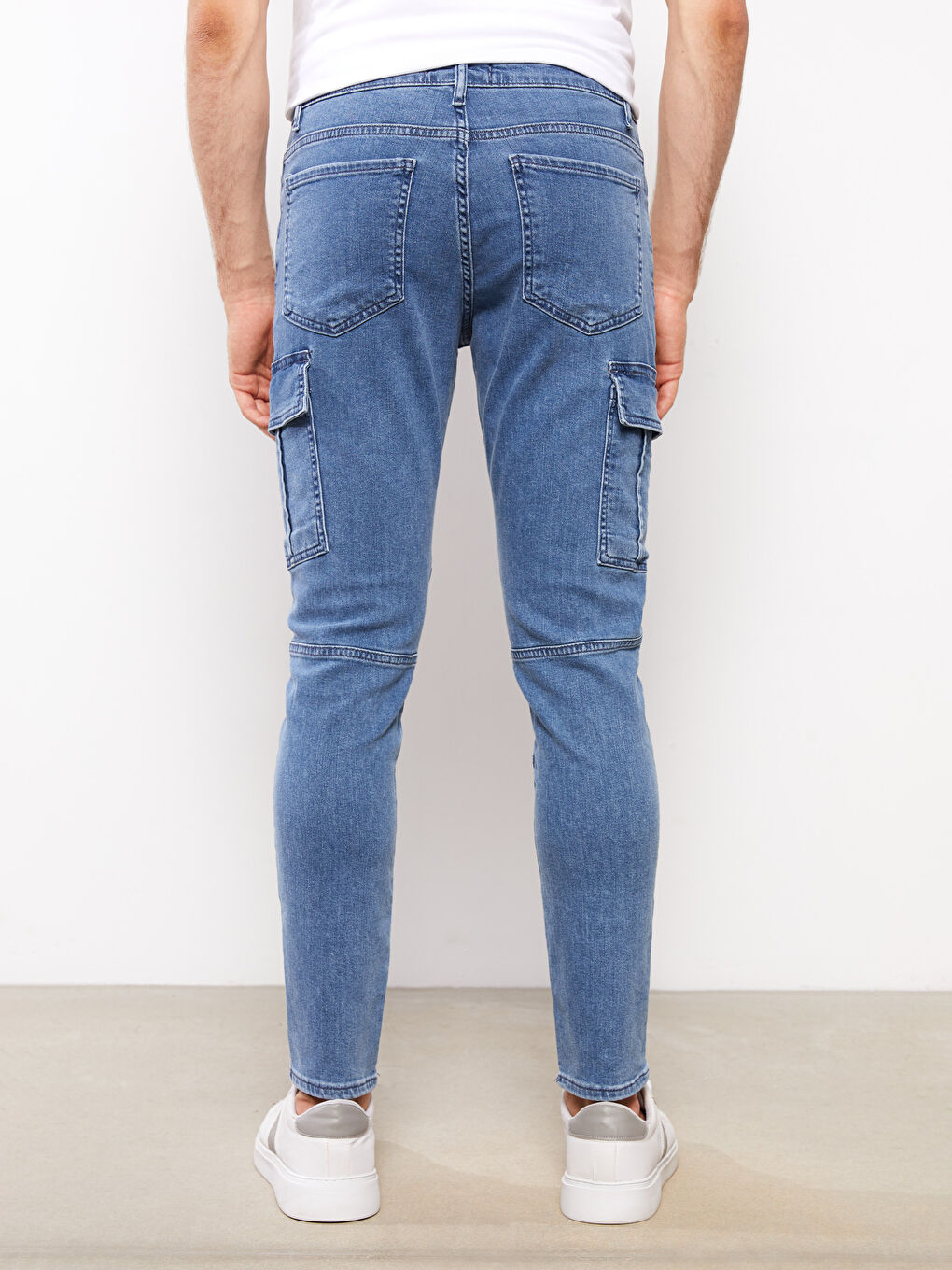 LCW Jeans Orta İndigo Rodeo 760 Skinny Fit Erkek Jean Pantolon - 4