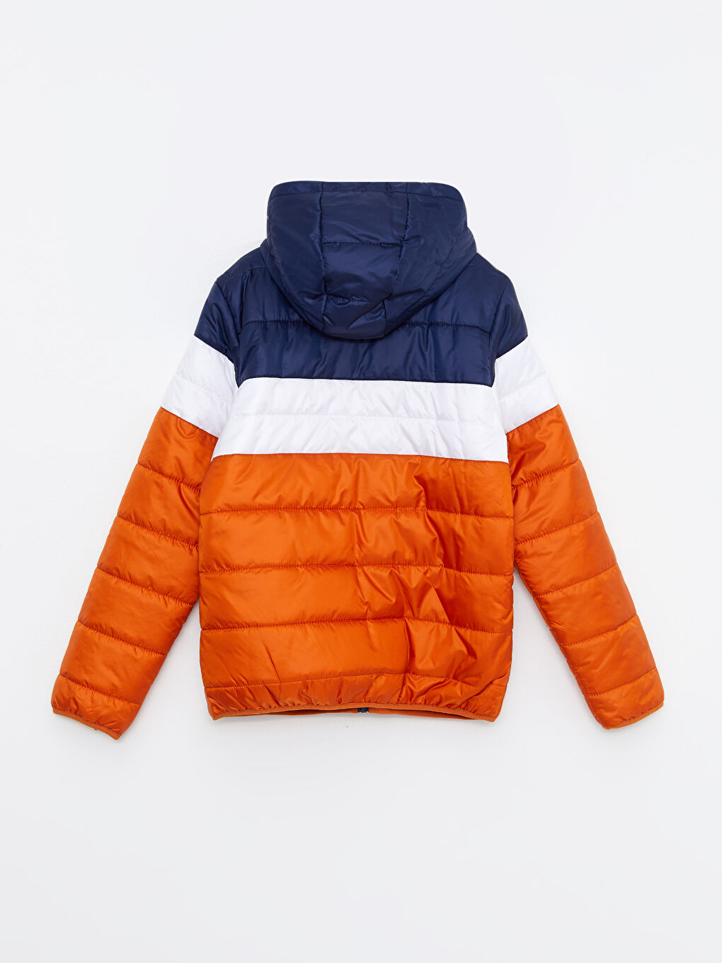 LC Waikiki Hooded Boy Puffer with Color Block -W2BS74Z4-H6V