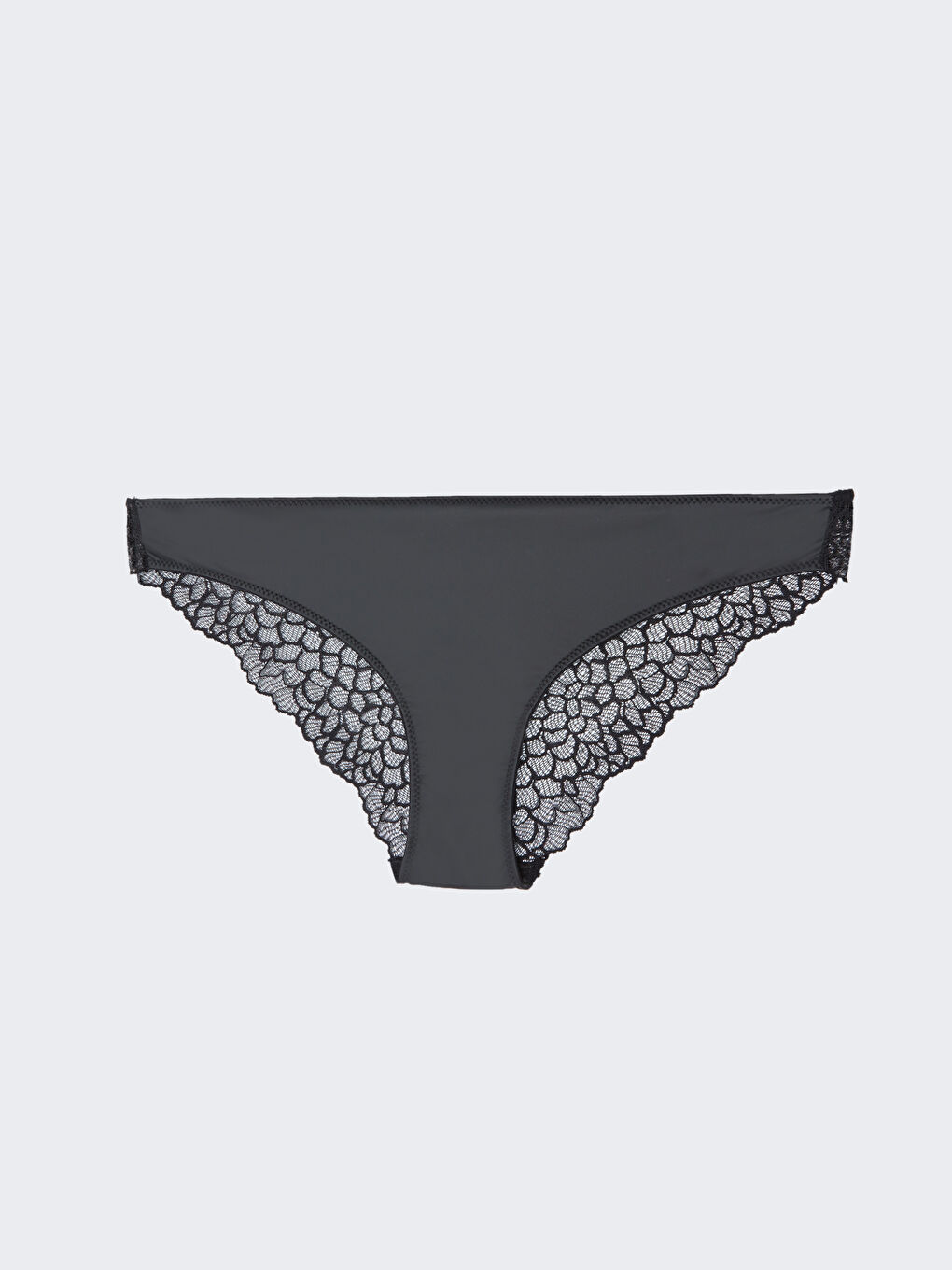 Siyah Dantelli Fantezi Bikini Külot