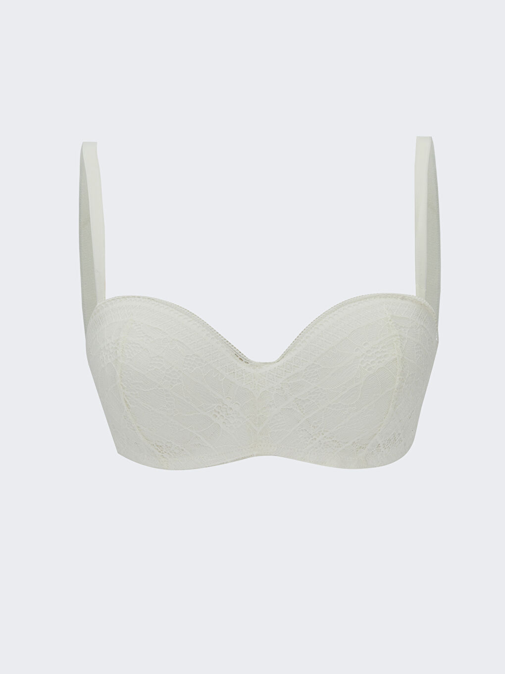 Кружевной бюстгальтер с косточками без наполнителя