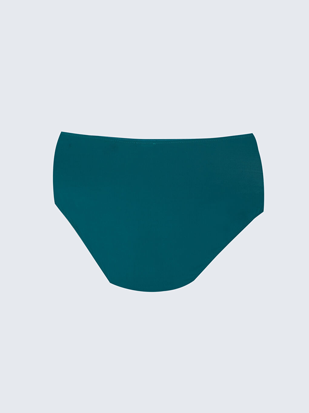 Petrol Dantel Detaylı Klasik Külot-1