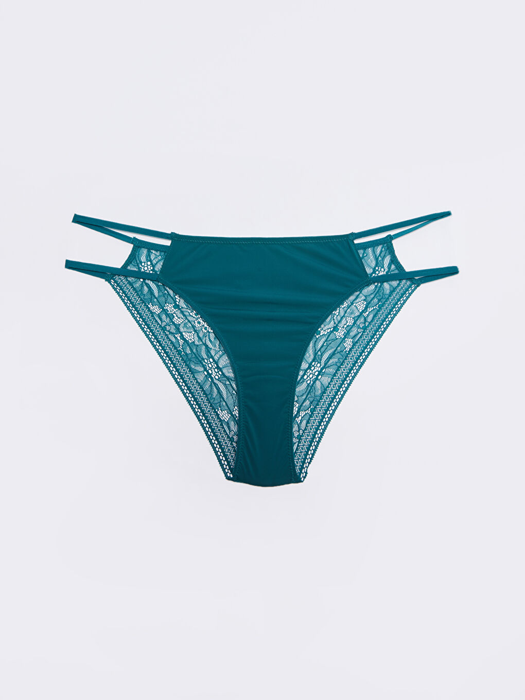 Spitzenbesetzte brasilianische Slips