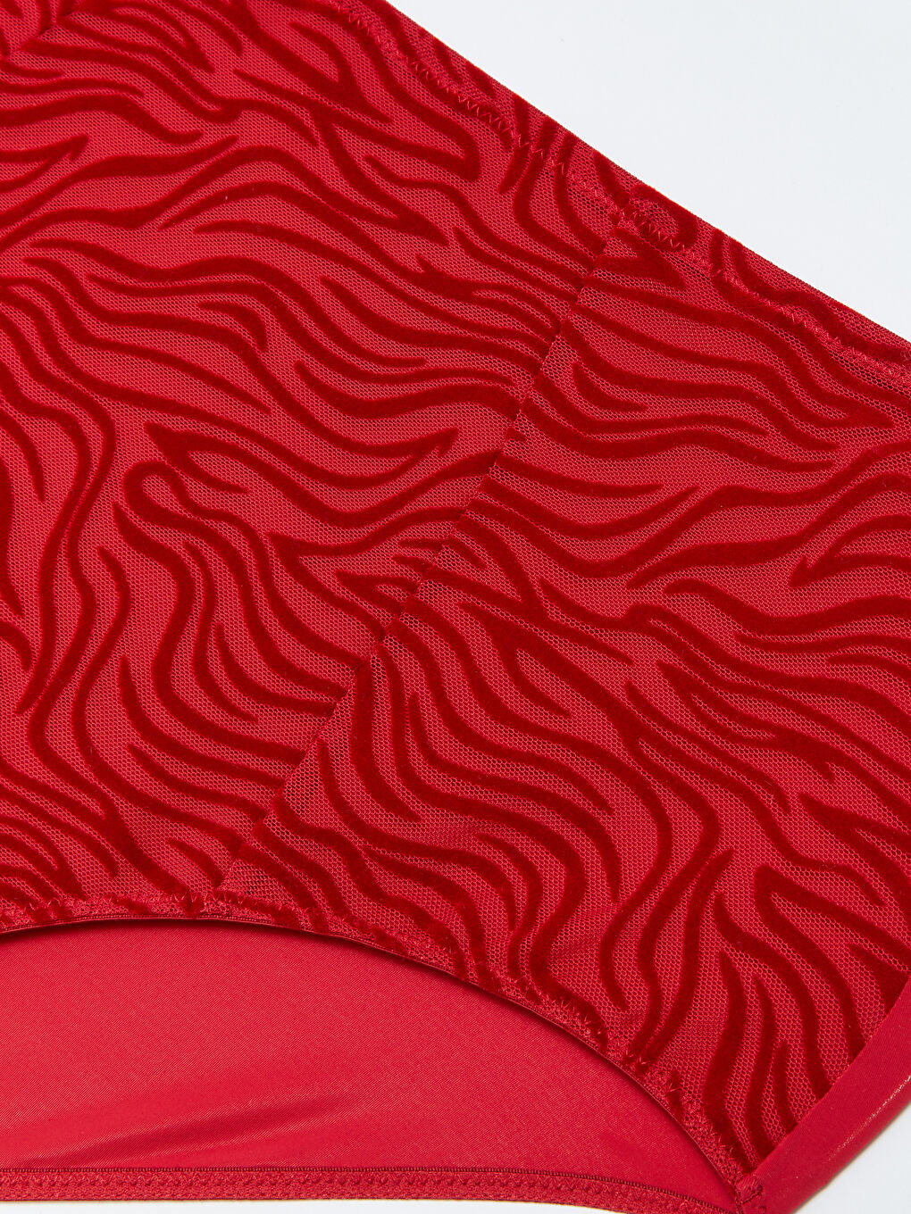 سراويل داخلية فاخرة مطبوعة بوسط عالي-2