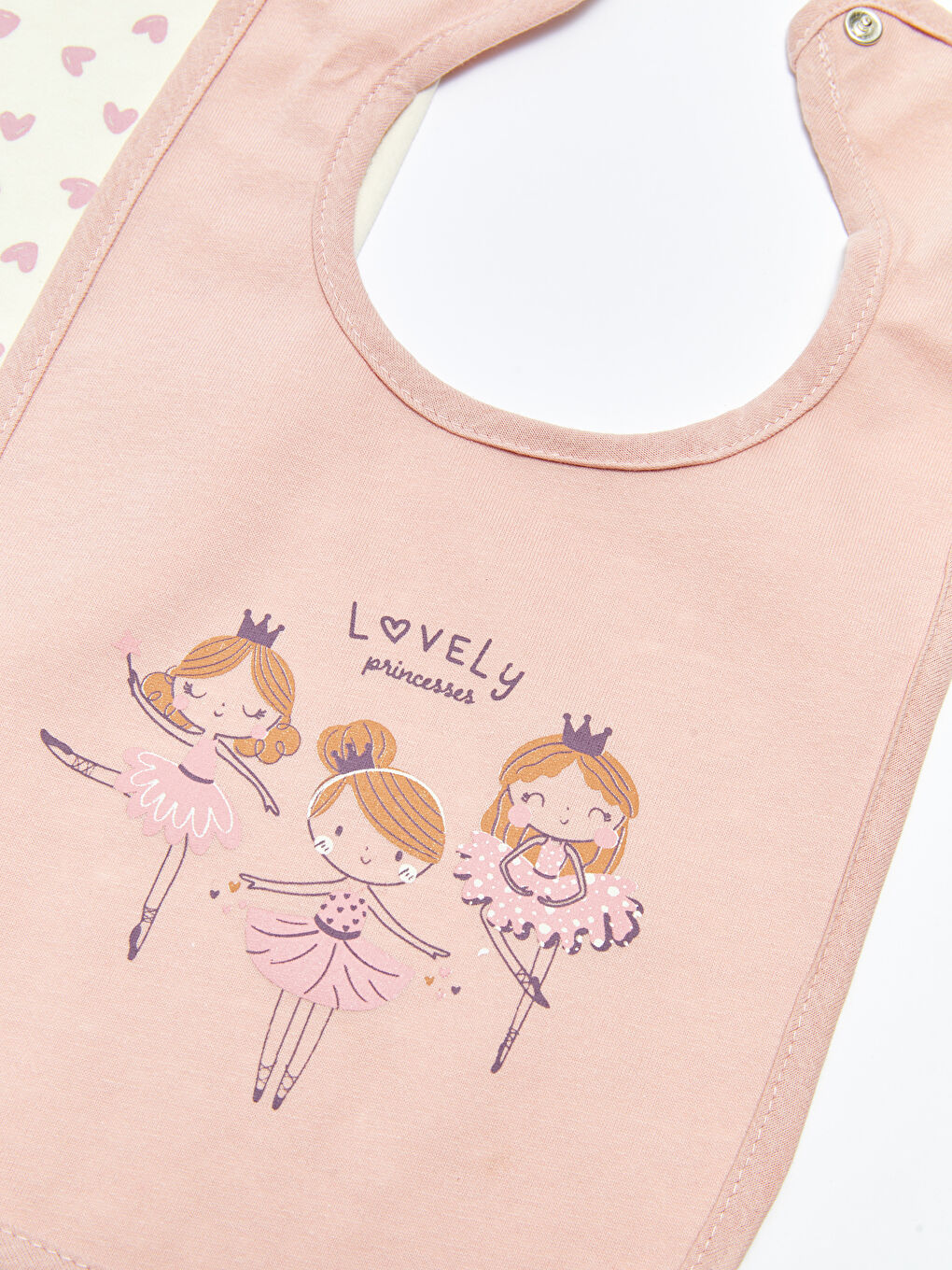 LCW baby Bedrucktes Baby Mädchen Lätzchen 2er-Pack -W2BT39Z1-PDY