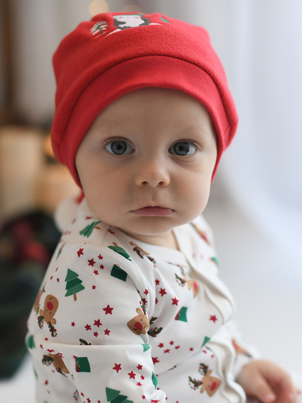 LCW baby Christmas Themed Baby Boy Fleece Beanie -W2BT54Z1-HC3