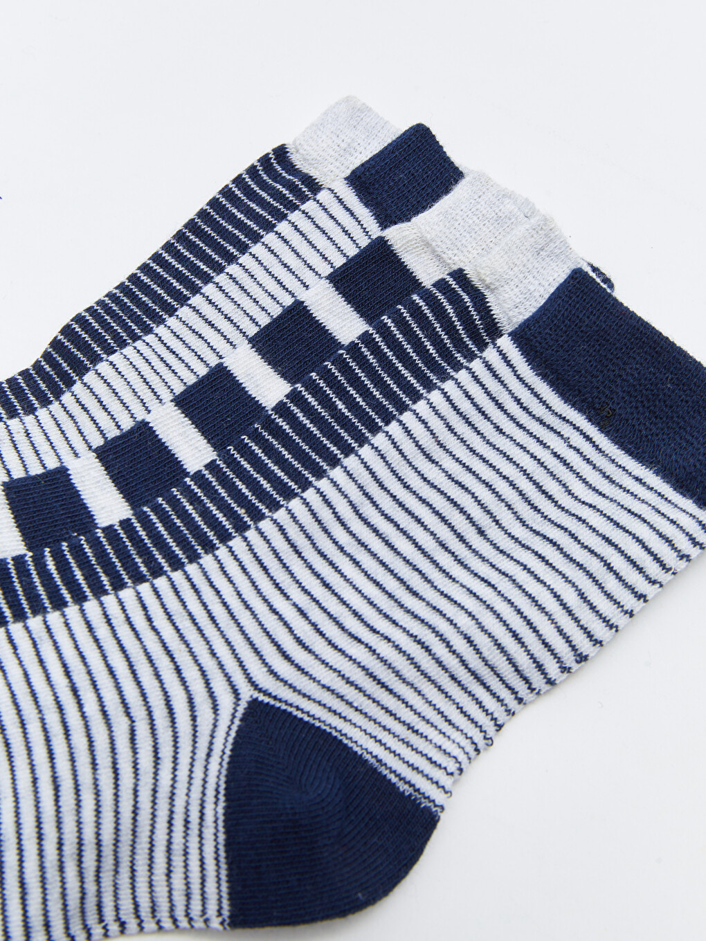 Striped Boys' Ankle Socks 5 Pack-2