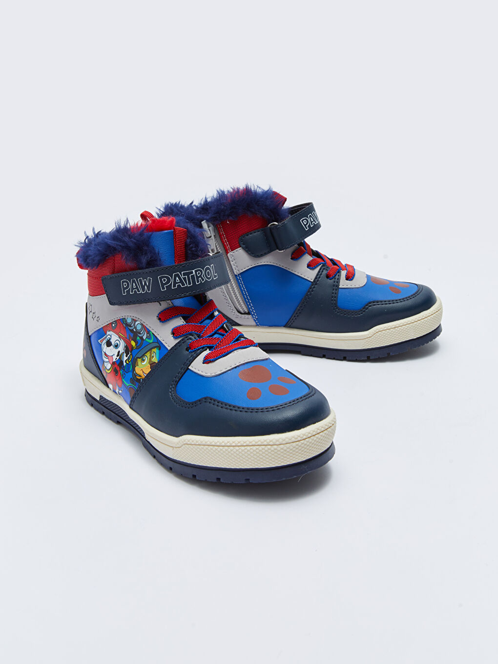 Lacivert Paw Patrol Lisanslı Cırt Cırtlı Erkek Çocuk Bot-2