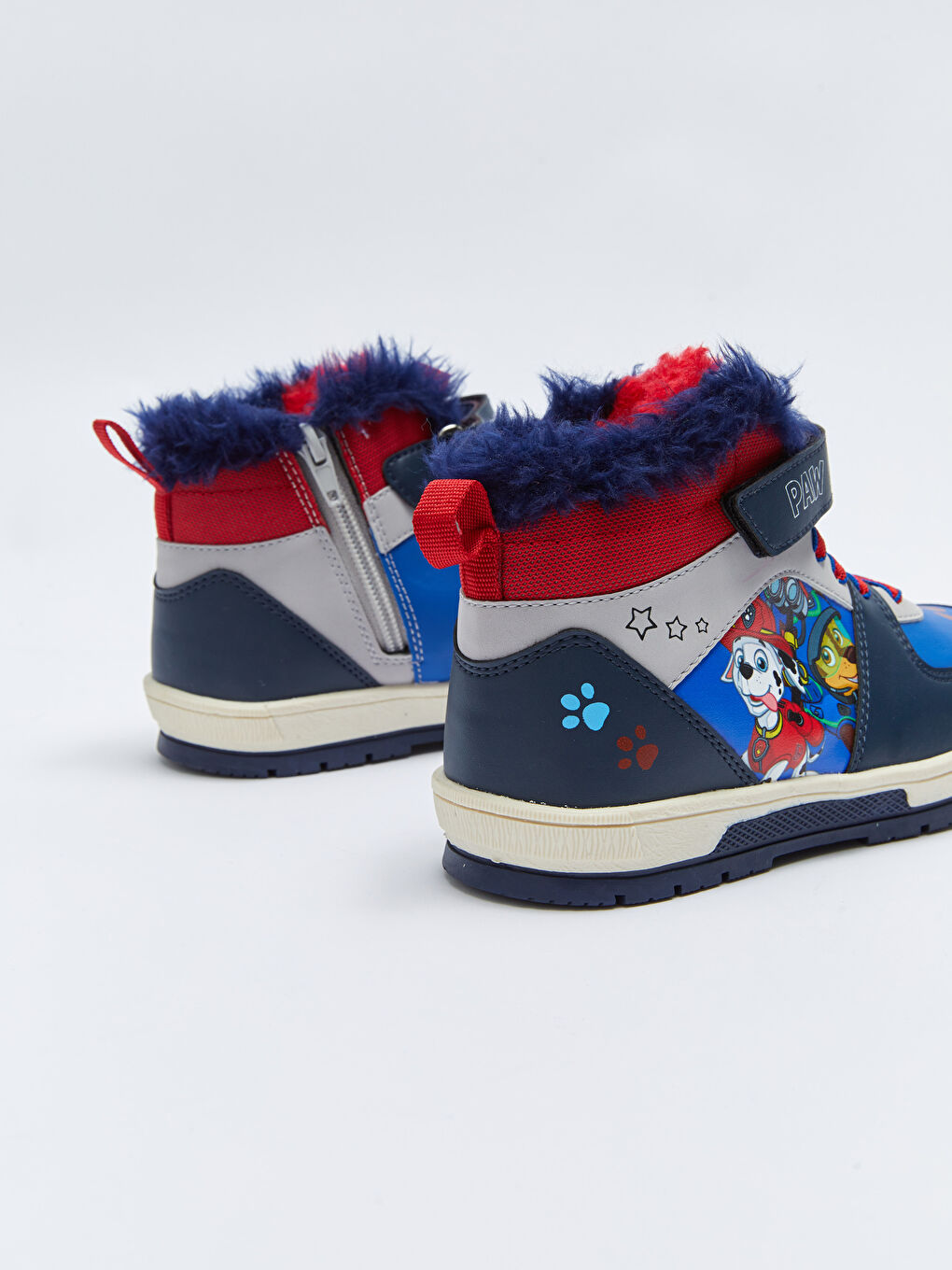Lacivert Paw Patrol Lisanslı Cırt Cırtlı Erkek Çocuk Bot-4