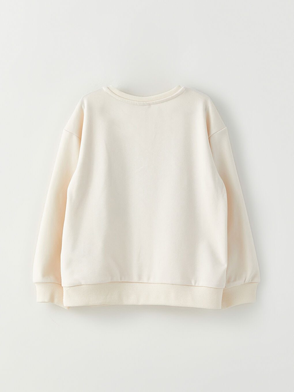 LCW Kids Crew Neck Printed Long Sleeve Girls' Sweatshirt -W2BU88Z4-FRC