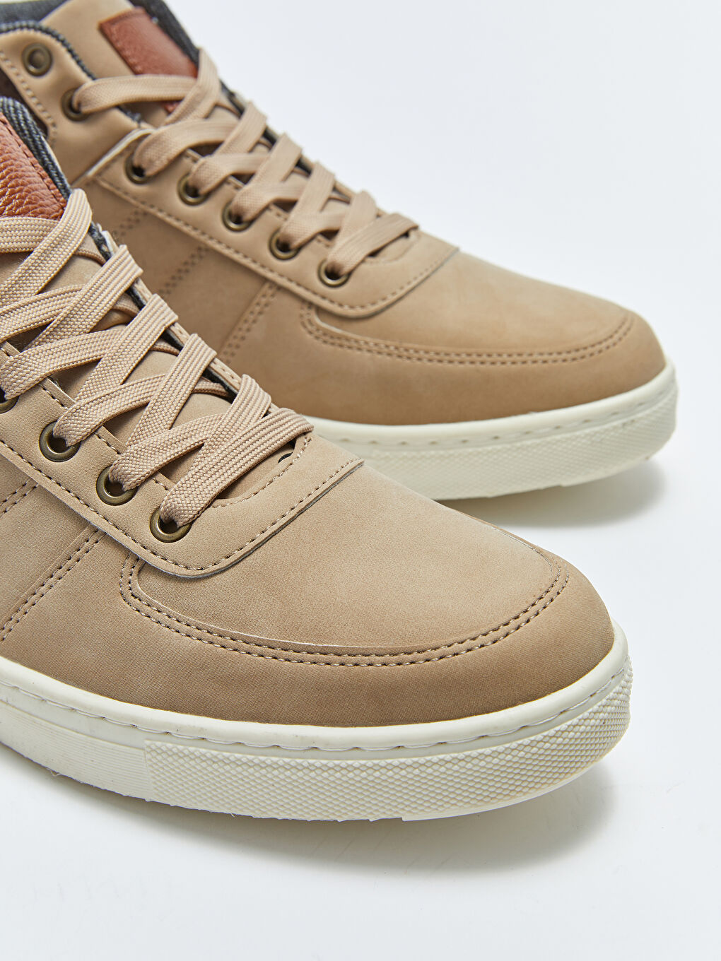 Kahverengi Bağcıklı Bilek Boy Erkek Spor Ayakkabı-2