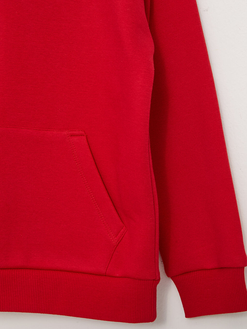 Hooded Printed Long Sleeve Girls' Sweatshirt-2