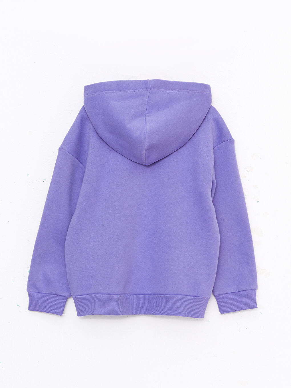 LCW Kids Hooded Printed Long Sleeve Girls' Sweatshirt -W2BV40Z4-GMS