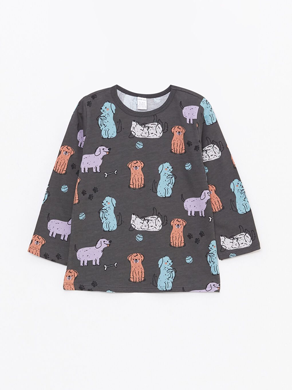 LCW baby Ensemble de pyjama bébé garçon imprimé à col rond et manches longues -W2BV48Z1-LRX