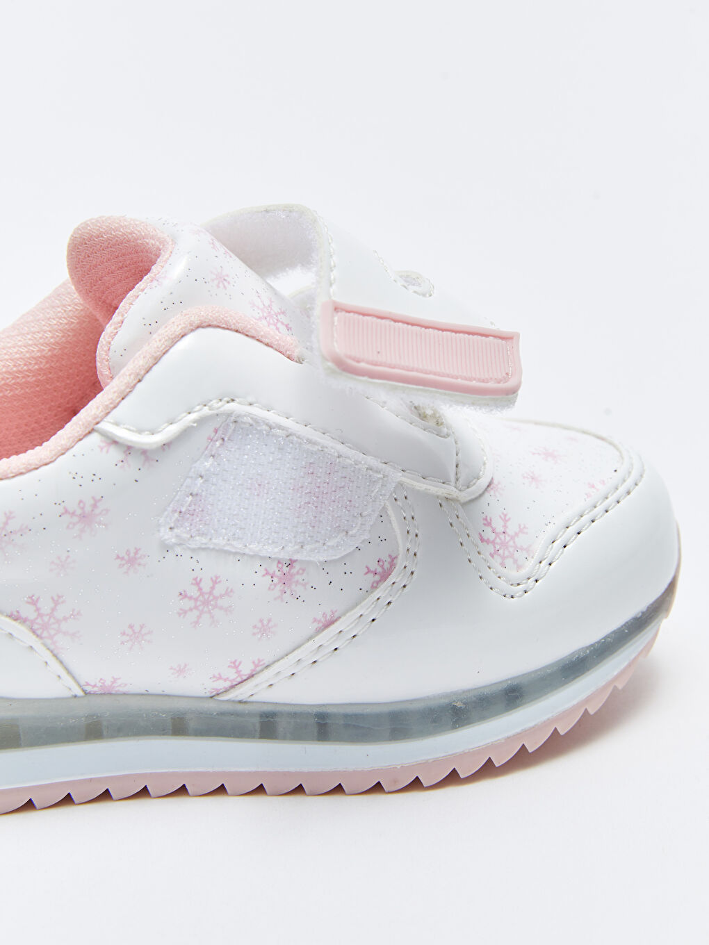 Baskets Imprimées Lumineuses à Crochet et Boucle pour Filles-6