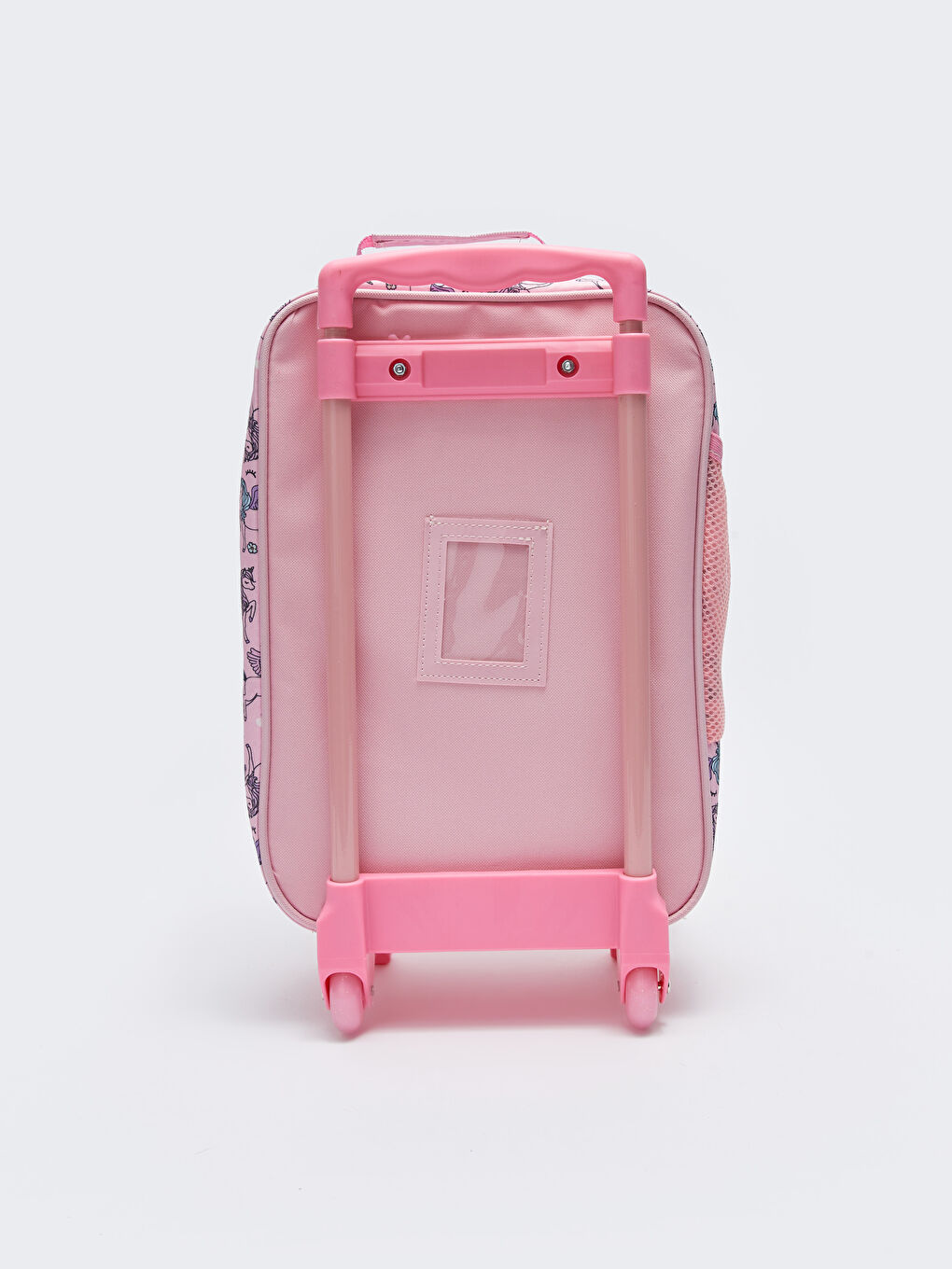 LCW ACCESSORIES Pembe Çekme Mekanizmalı Baskılı Kız Çocuk Valiz - 2