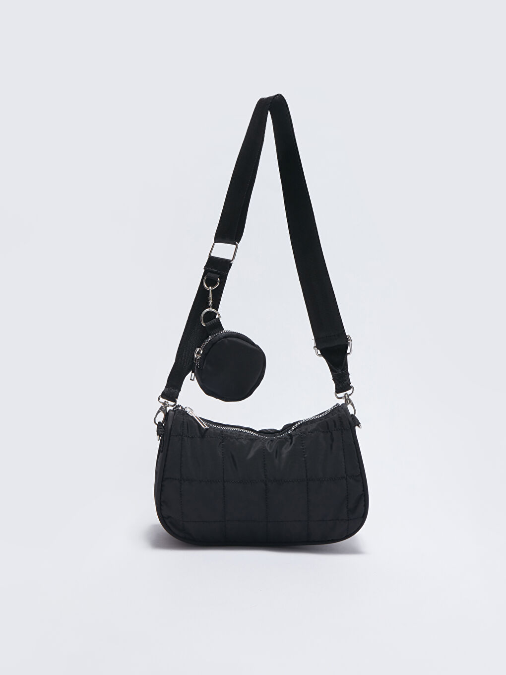 Chain Detailed Girls' Baguette Bag-1