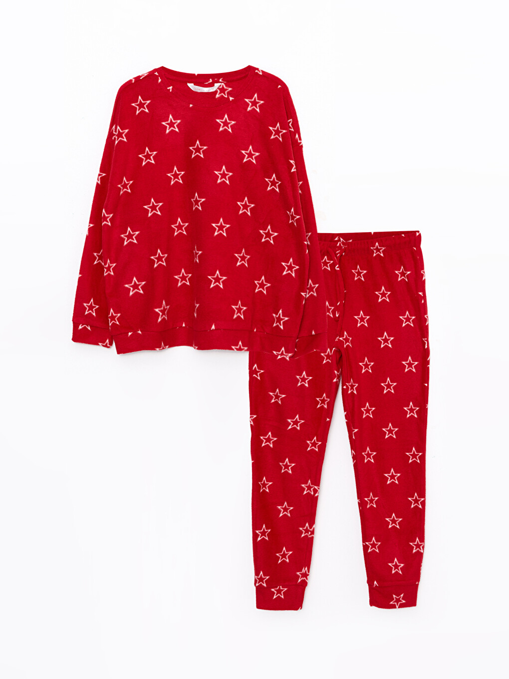 New Year Themed Long Sleeve Women's Pajama Set-5