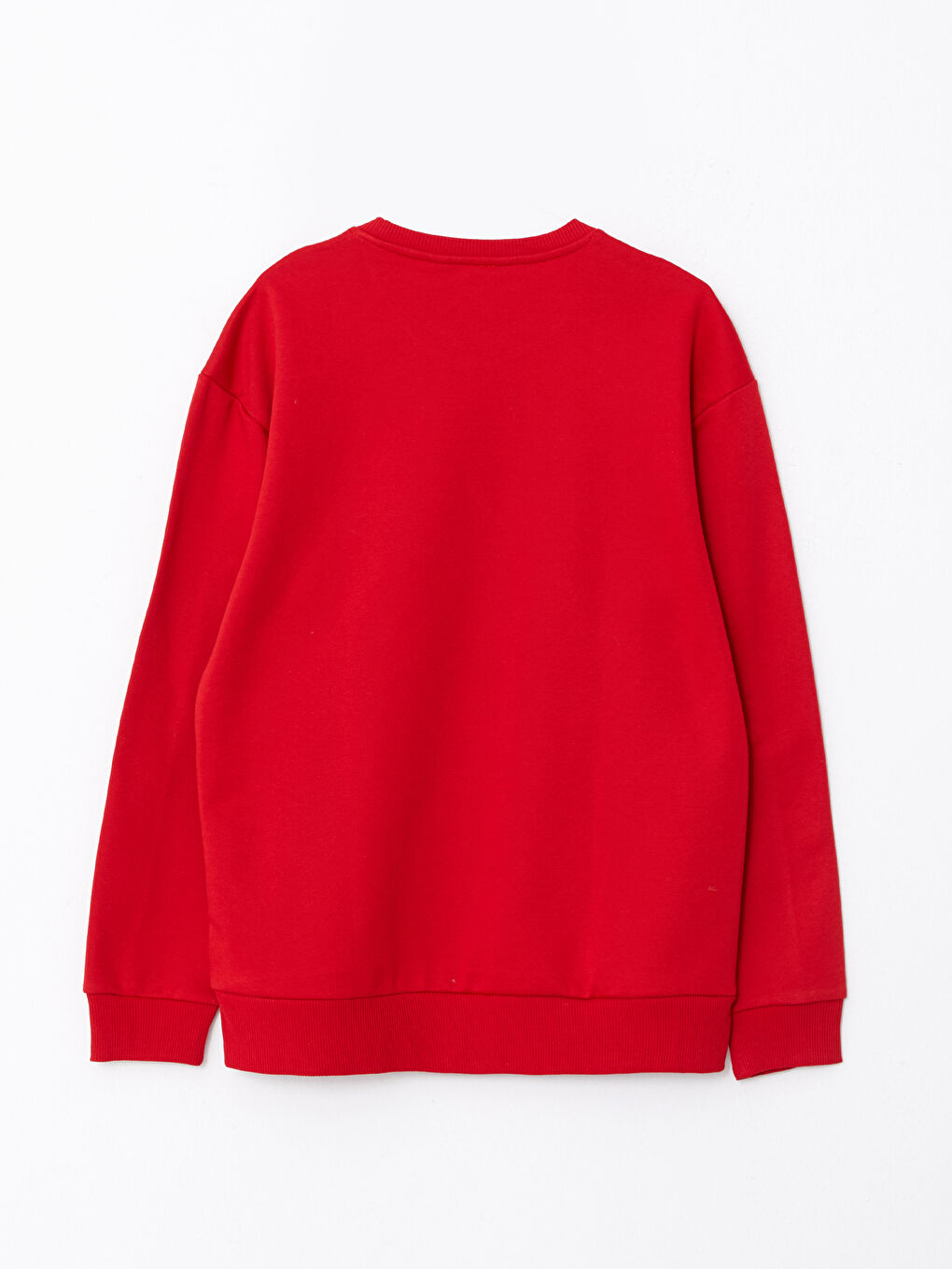 Hanorac Gros Supradimensionat cu Guler Rotund și Mânecă Lungă Imprimat pentru Bărbați-6