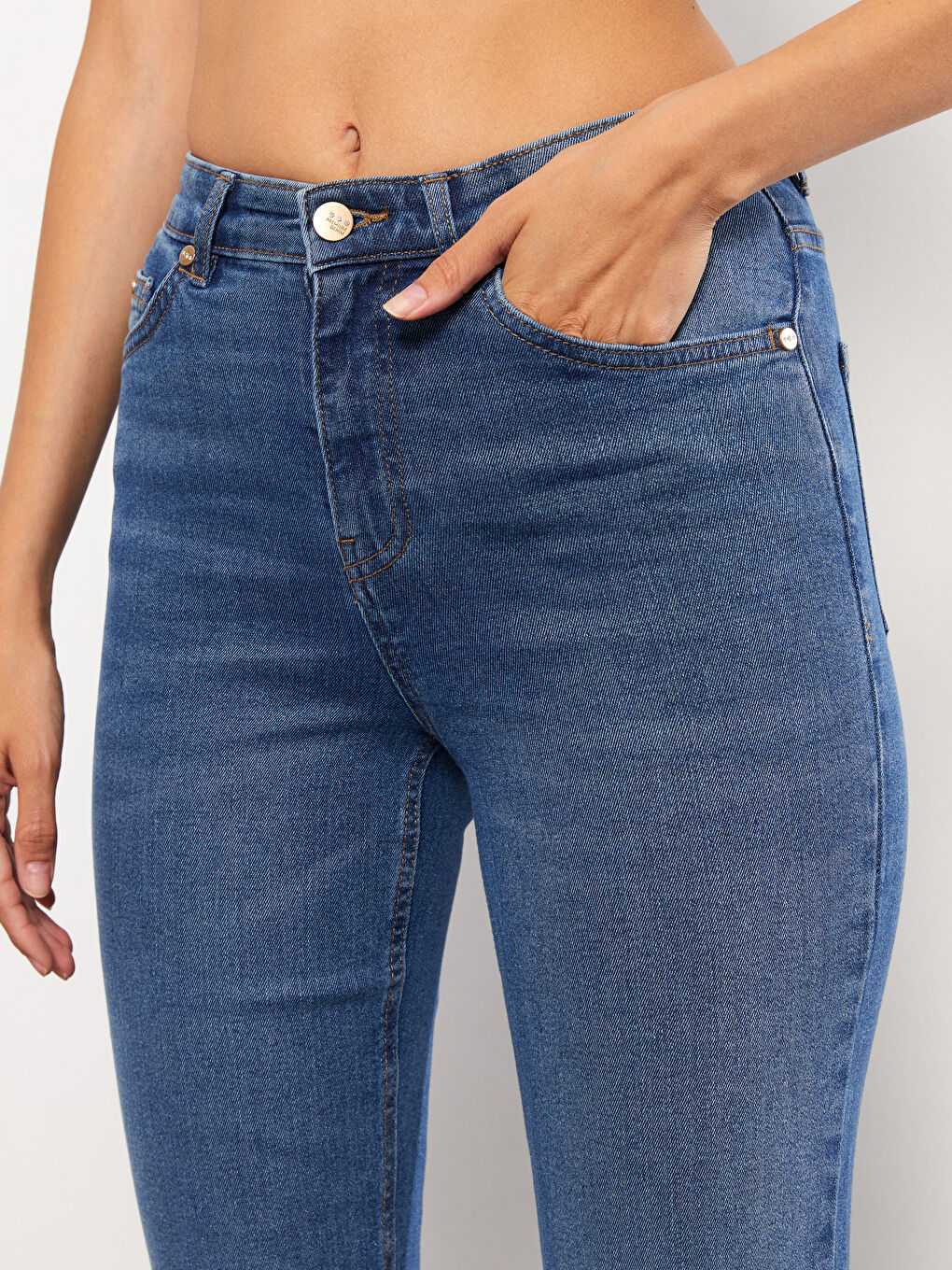LCW Jeans جینزی مەریخ فڵێر بۆ ژنان -W2BY23Z8-507