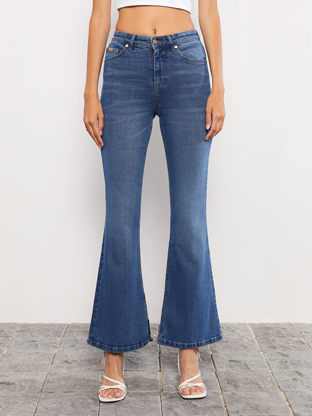 LCW Jeans جینزی مەریخ فڵێر بۆ ژنان -W2BY23Z8-507