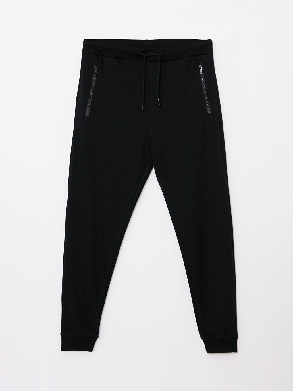 Siyah Slim Fit Büyük Beden Erkek Jogger Eşofman Altı-5