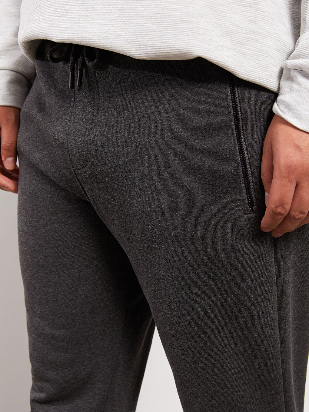 Slim Fit Büyük Beden Erkek Jogger Eşofman Altı-6