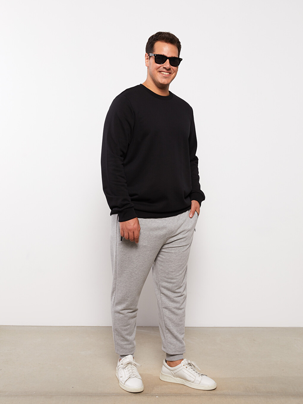 Usko Pristajanje Plus Veličina Muške Jogger Trenerke-2
