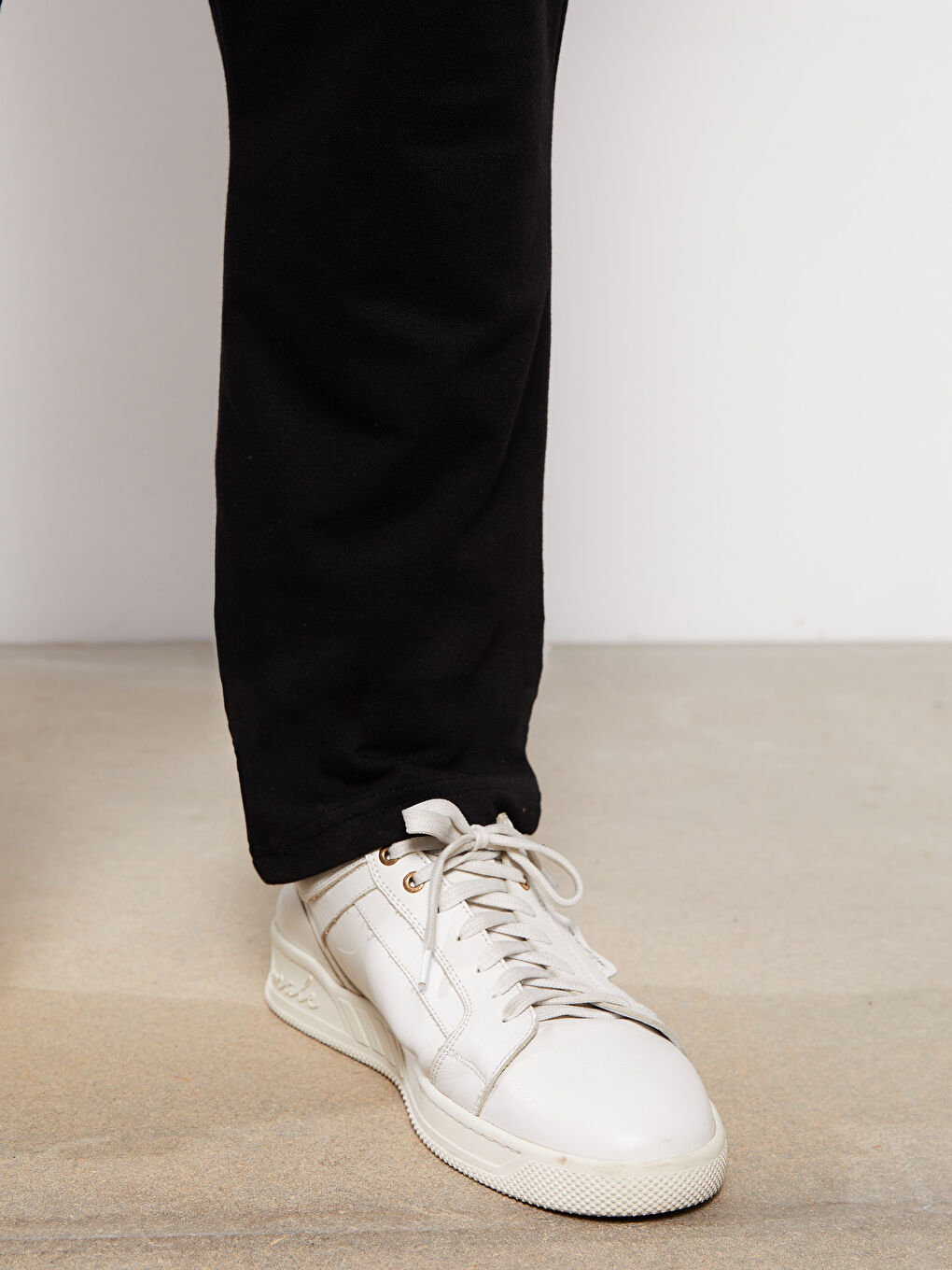 Siyah Slim Fit Büyük Beden Erkek Eşofman Altı-7