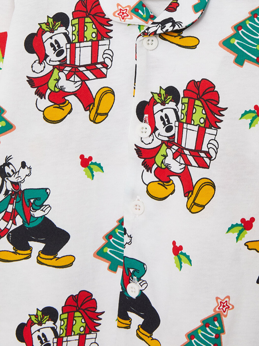 LCW baby Polo Neck Long Sleeve Disney Printed Baby Boy Pajama Set -W2BY62Z1-LRB