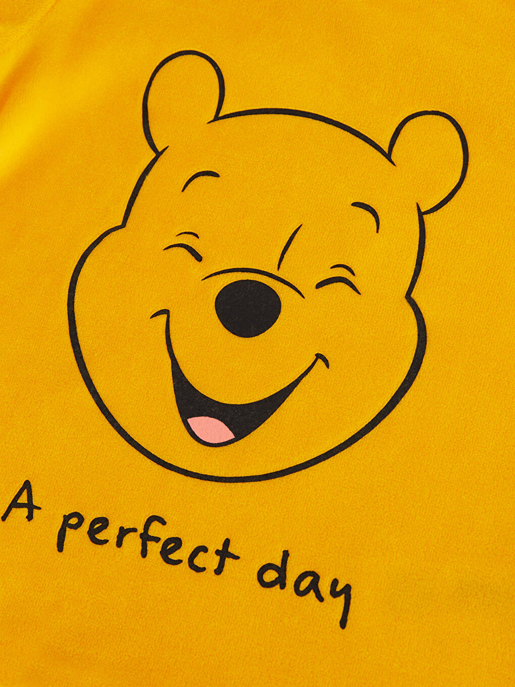 Ensemble de pyjama pour bébés garçons à col rond, manches longues, imprimé Winnie l'ourson-3