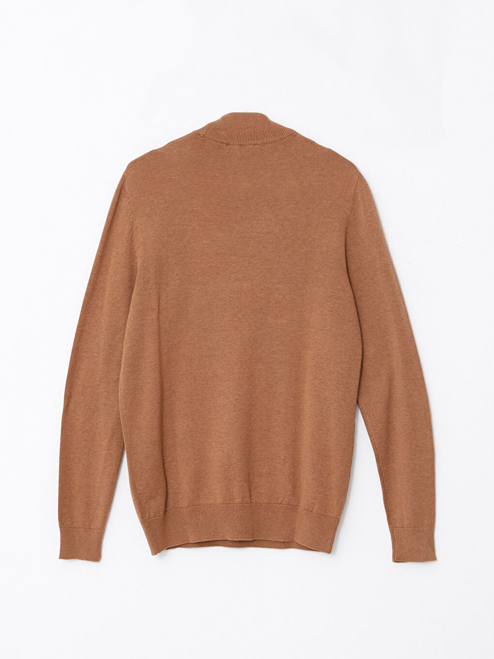 Half Turtleneck Long Sleeve Men's Knitwear Sweater-6