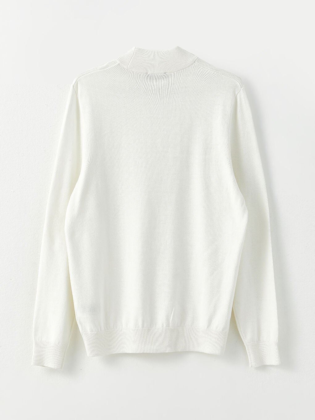 Half Turtleneck Long Sleeve Men's Knitwear Sweater-6