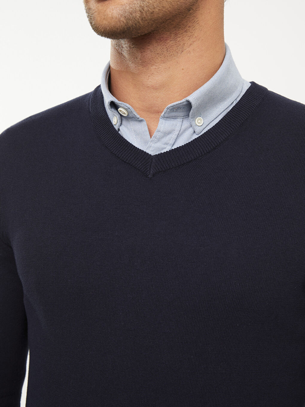 Muškarac TAMNO PLAVA Džemper -3