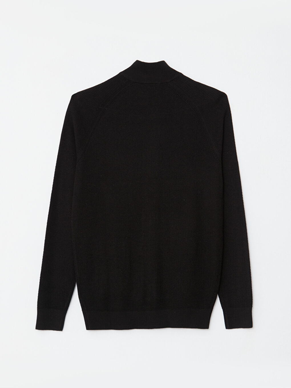 Cardigan en Tricot à Col Cheminée pour Hommes Coupe Régulière-6