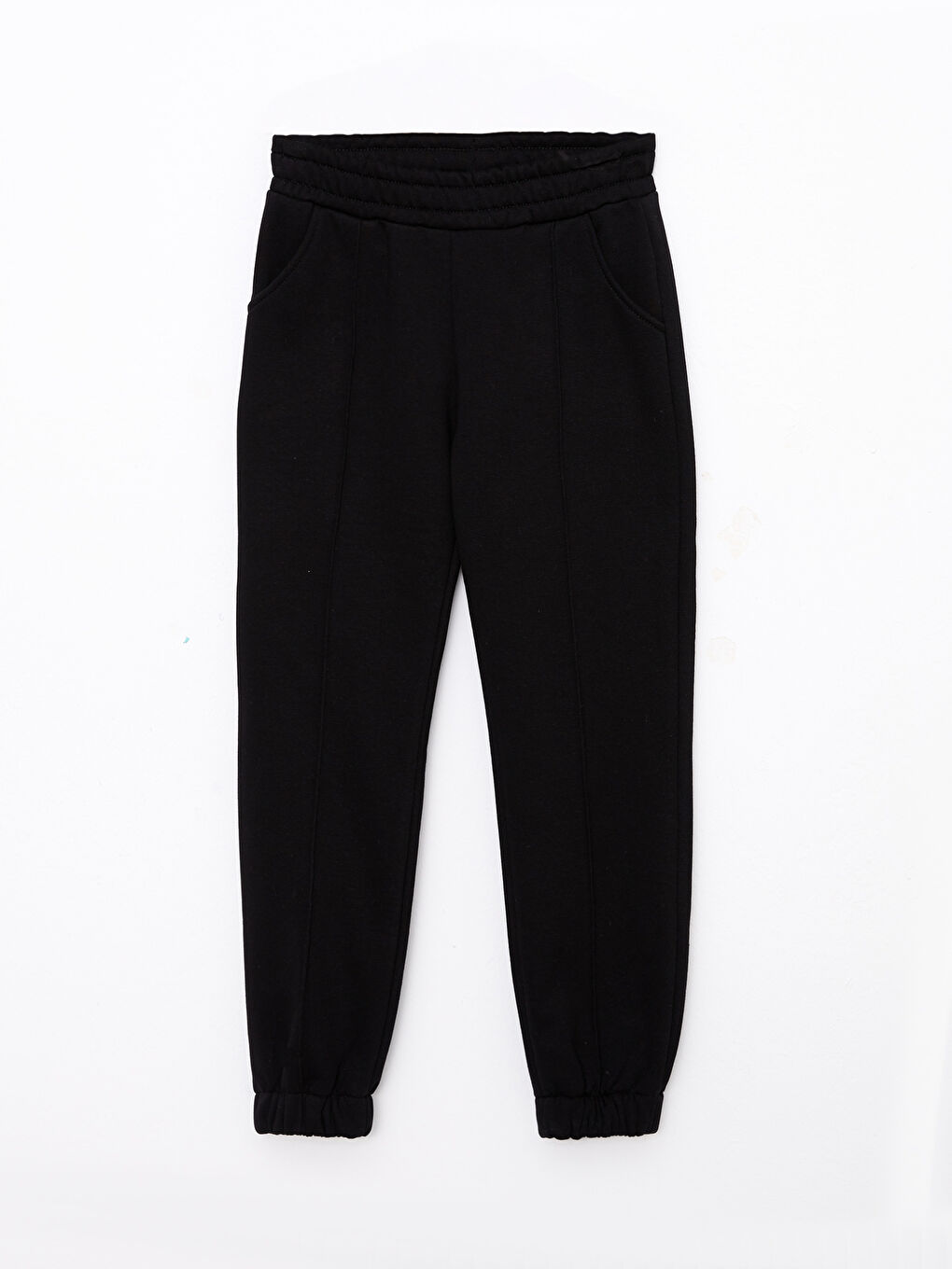 Elastic Waist Basic Girls' Jogger Sweatpants