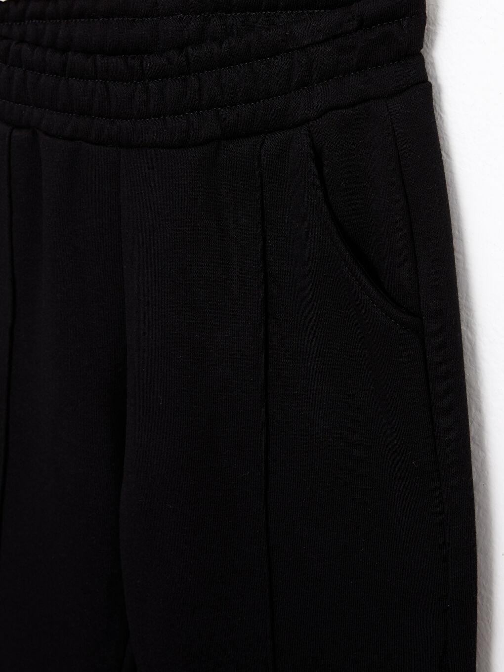 Elastic Waist Basic Girls' Jogger Sweatpants-2
